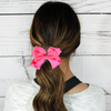 Medium Pink Classic Hair Bows - 10 Pack