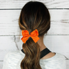 Orange Classic Hair Bow