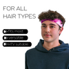 Tie-Dye-Pink Cotton Headband