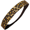 Glitter Headband Girls Headband Sparkly Hair Head Band Gold Black Cheetah