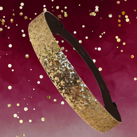 Gold Glitter Headband