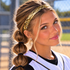 Gold Glitter Headband