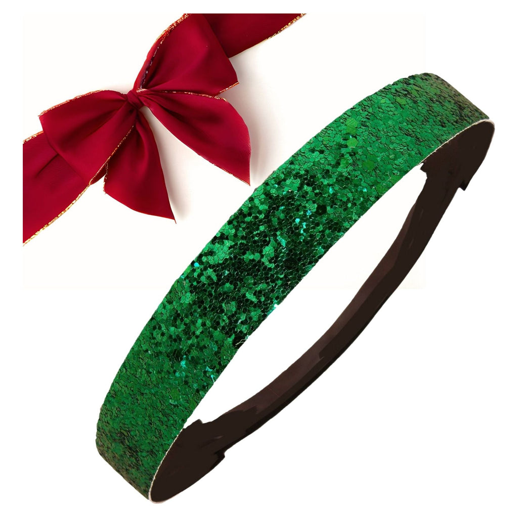 Green Glitter Headband