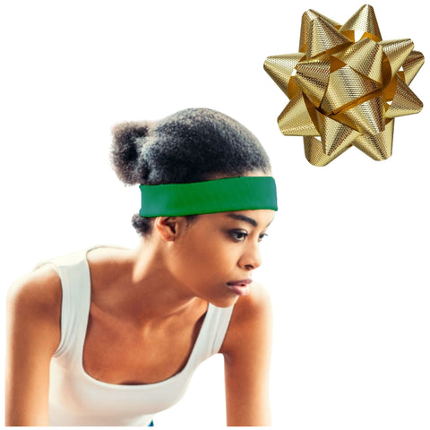 Green Head Sweatband