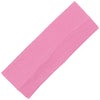 Wide Cotton Headband Soft Stretch Headbands Sweat Absorbent Elastic Head Band Light Pink