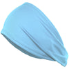 Performance Headband Moisture Wicking Athletic Sports Head Band Light Blue