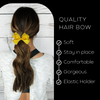 Yellow Classic Hair Bow