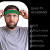 Green Head Sweatbands - 3 Pack