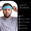 Teal Head Sweatband