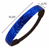 Blue Glitter Headband