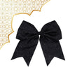 Black Glitter Cheer Bow