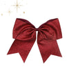 Maroon Glitter Cheer Bow