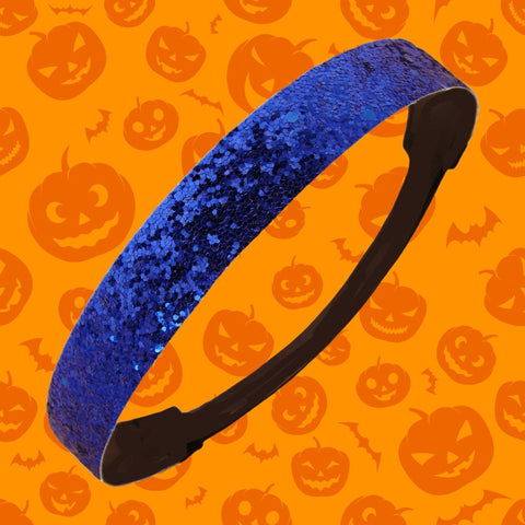 Blue Glitter Headband