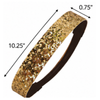 Gold Glitter Headband