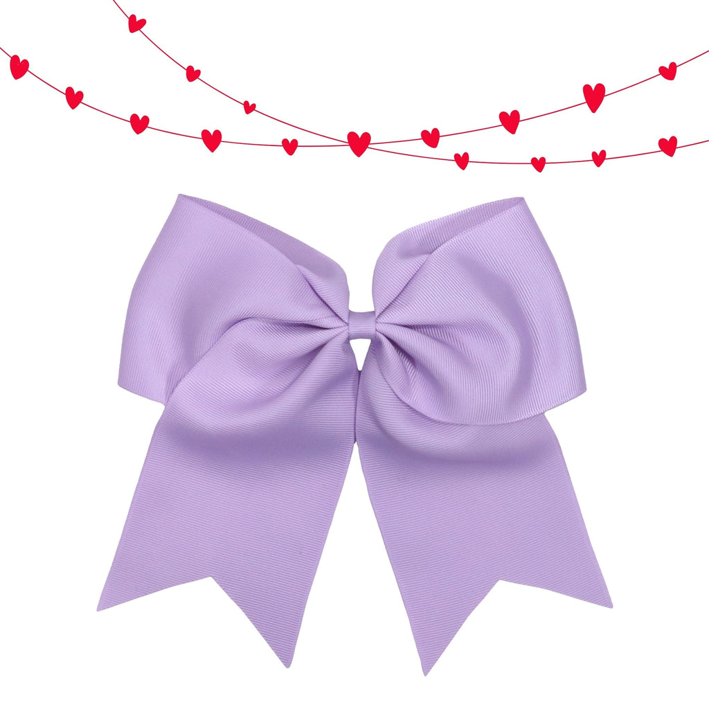 Light Purple Cheer Bow