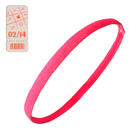 Neon Pink Mini Headband