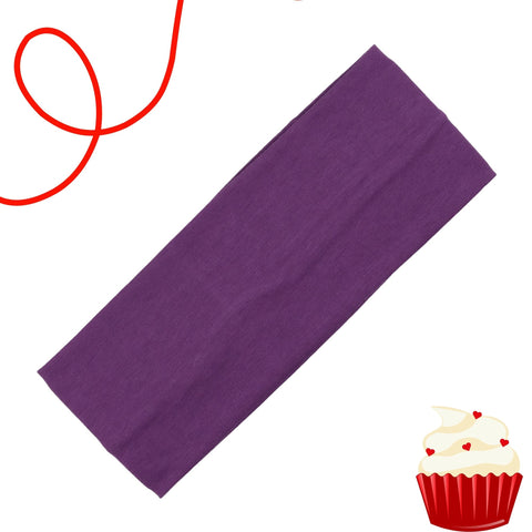 Purple Wide Headband