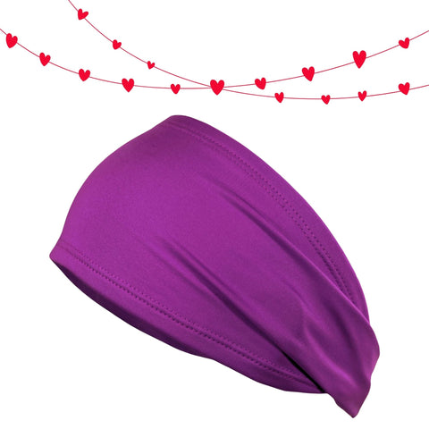 Purple Performance Headband