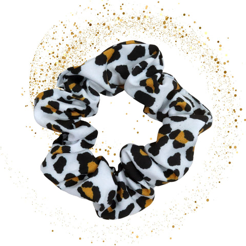 Cheetah Cotton Scrunchie