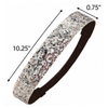 Silver Glitter Headband