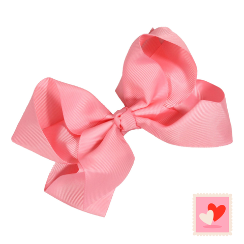 Light Pink Classic Hair Bow