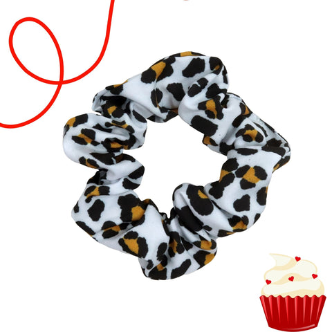 Cheetah Cotton Scrunchie