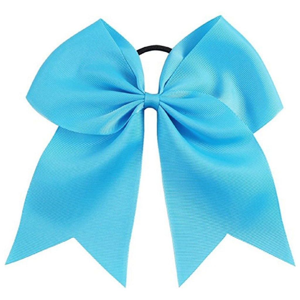 Teal Cheer Bow