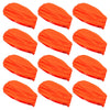 Multifunctional Headbands 12 Wide Yoga Running Workout Neon Orange
