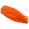Multifunctional Headband Wide Yoga Running Workout Orange