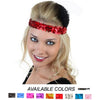 Sequin Headband Girls Headbands Sparkly Hair Head Bands You Pick Colors & Quantities
