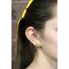 Softball Earrings Post Earrings Rhinestone Jewelry