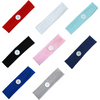 Button Headbands for Masks Elastic Stretch Headband with Buttons Soft Cotton Ear Saver for Nurses Healthcare Workers Providers PPE  Women Men Girls