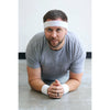 Sweatbands 4 Terry Cotton Sports Headbands Sweat Absorbing Head Bands Basic Colors