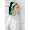 Tie Headbands 3 Tie Back Moisture Wicking Athletic Head Sweat Band Basic Colors