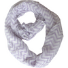 Chevron Zig Zag Scarf for Women for Hair Fashion Outfit Purple