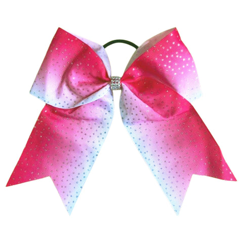 The Ultimate Bow - Rhinestone Ombre Key Chain Bow Cheerleading Accessory