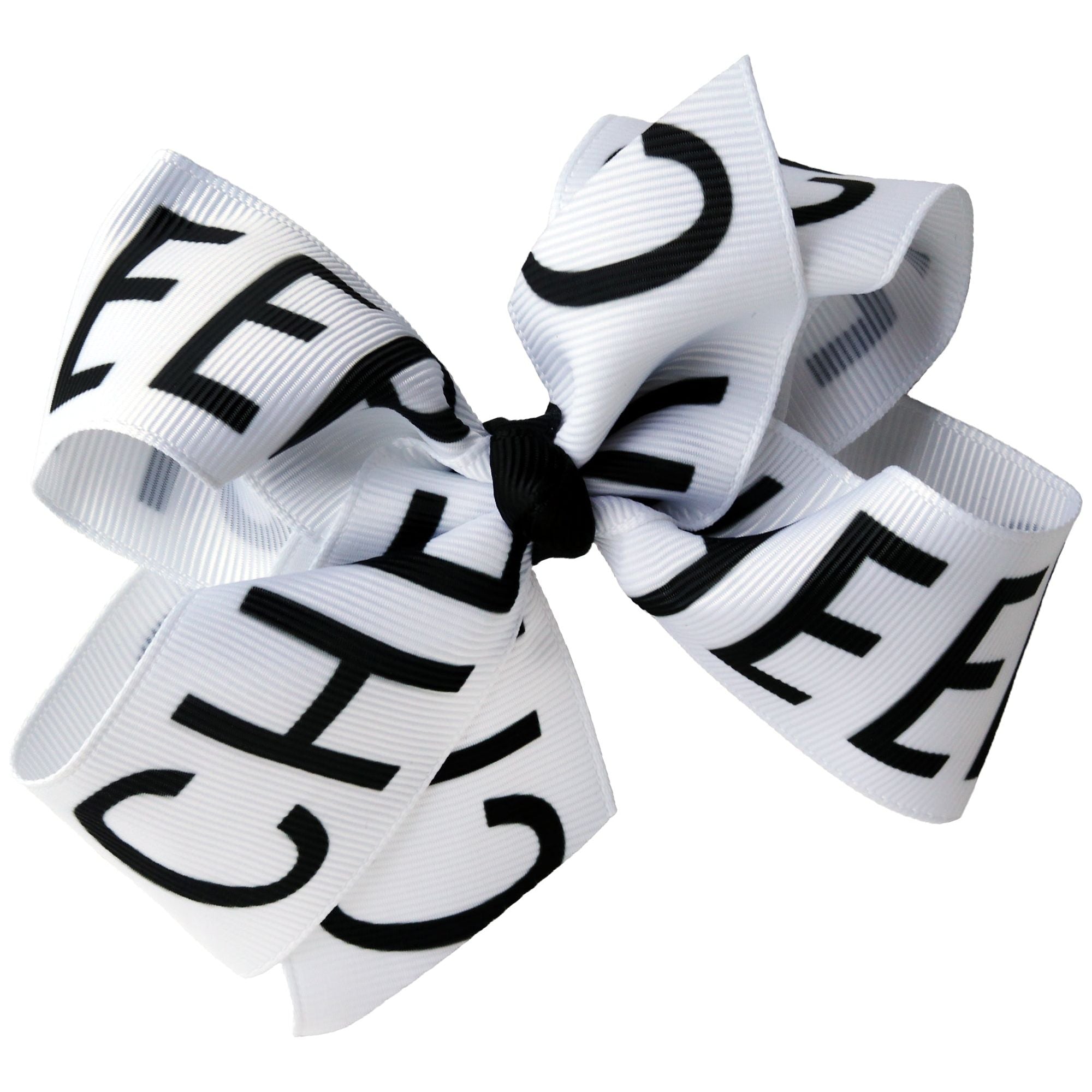 Classic Bow with Clip Holder Hair Bows Ribbon Bow Tie for Girls Volleyball | Kenz Laurenz