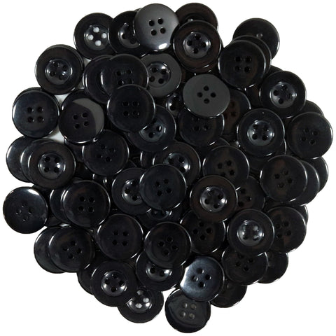 200 Buttons For Ear Saver Cotton Headband Soft Stretch For Nurses Healthcare Workers Black