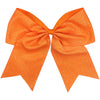 Glitter Cheer Bow for Girls Large Hair Bows Stiff Performance Competition Softball Dance Team