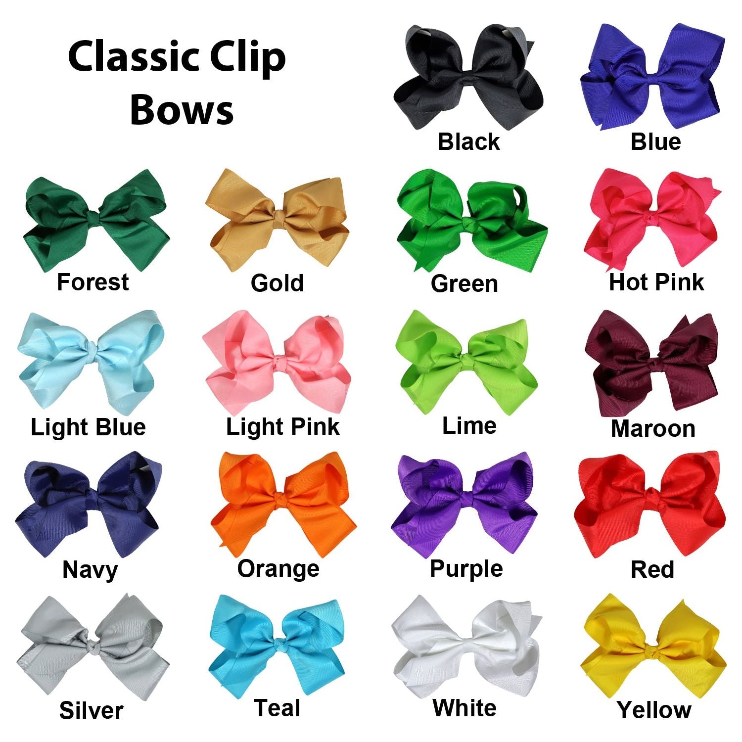 Bow Names Cheer Bows With Names