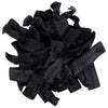 Hair Ties 20 Elastic Black Noir Ponytail Holders Ribbon Knotted Bands
