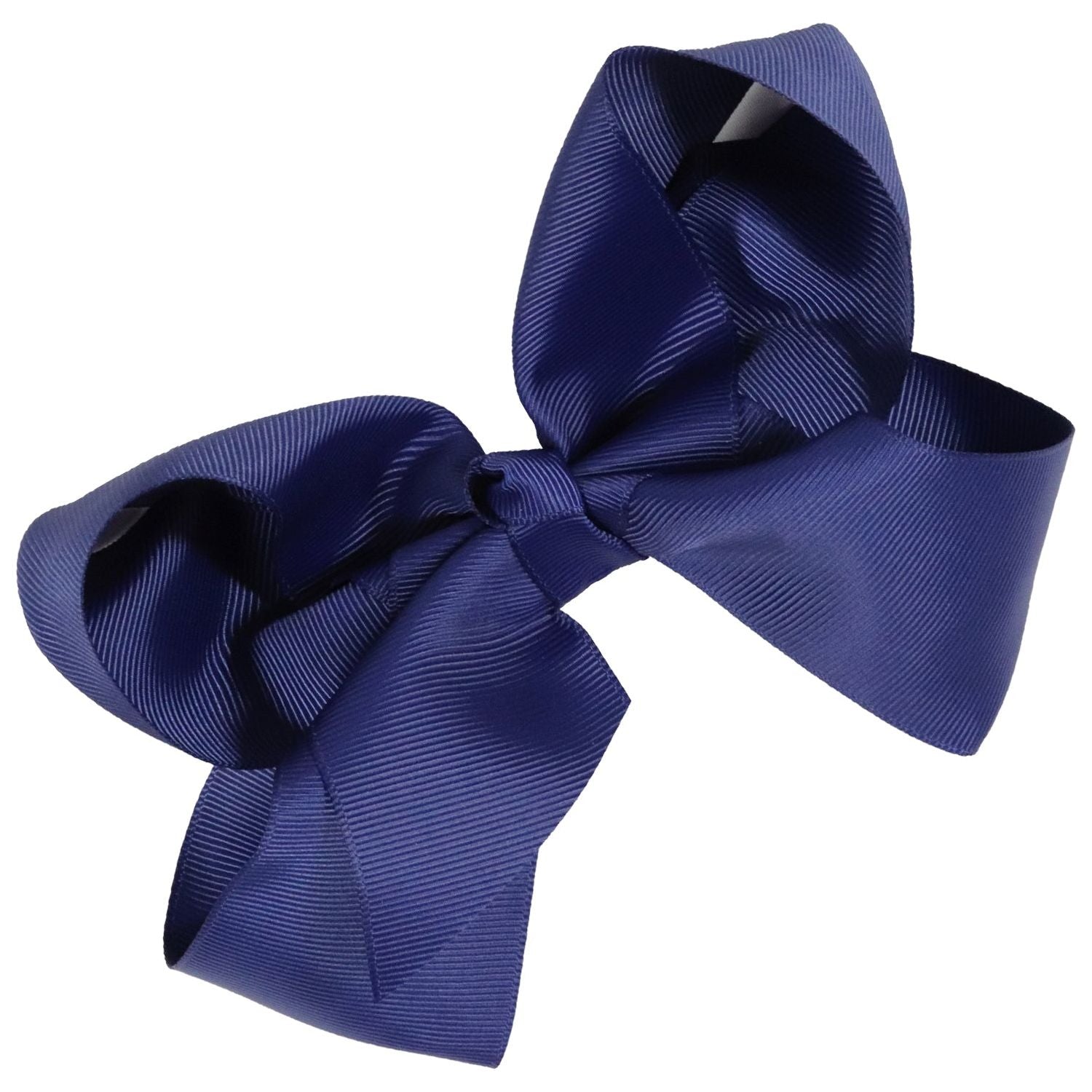 Blue Hair Bow For Girls and Toddler - 6 pcs Blue Bow 6 inch ×2, 4 inch ×2,  3 inch ×2
