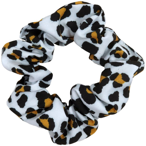 Cheetah Scrunchie Cotton Hair Ties Ponytail Holder Scrunchy Elastics