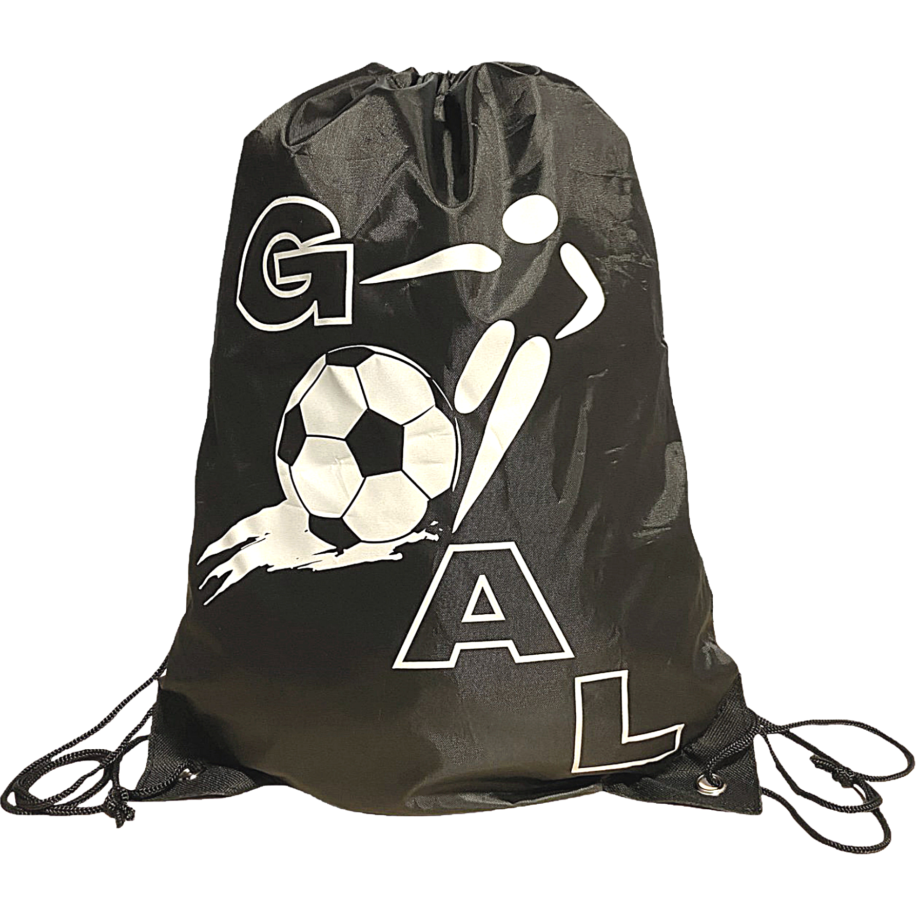 Drawstring top soccer bag