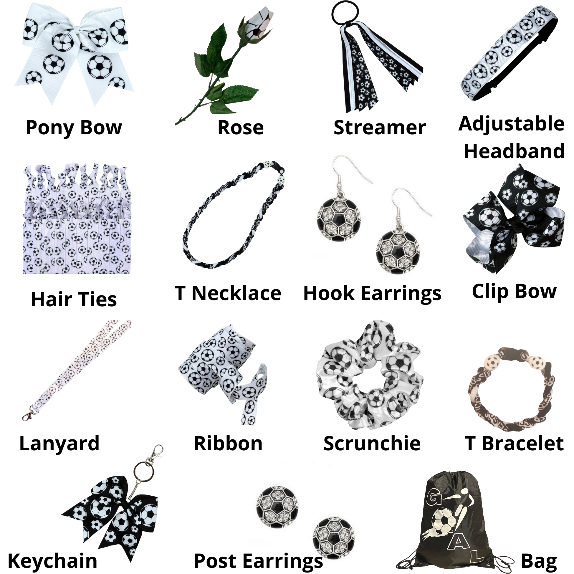 Soccer Gifts for Girls Guy Soccer Gift for Players, Coach, Seniors, Mom, Dad Team Basket Bag Ideas Sports Novelties Bulk