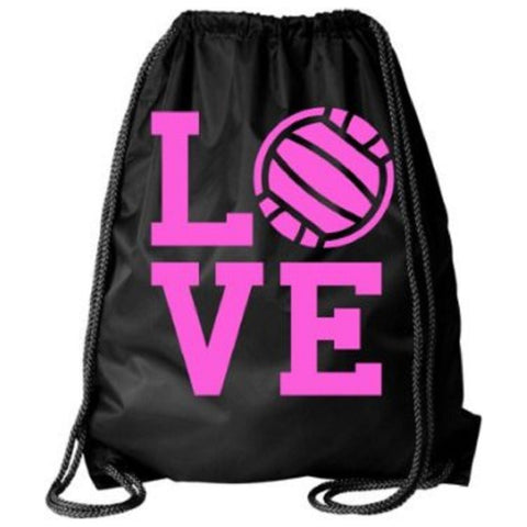 Cinch Drawstring Bag Volleyball Gifts for Girls