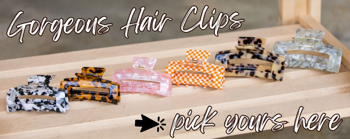 hair claw clips for women girls teens hairstyle hair accessories
